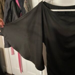 Elegant Black Off-Shoulder Top